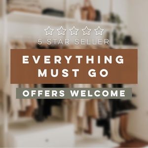 Everything Must Go 📦